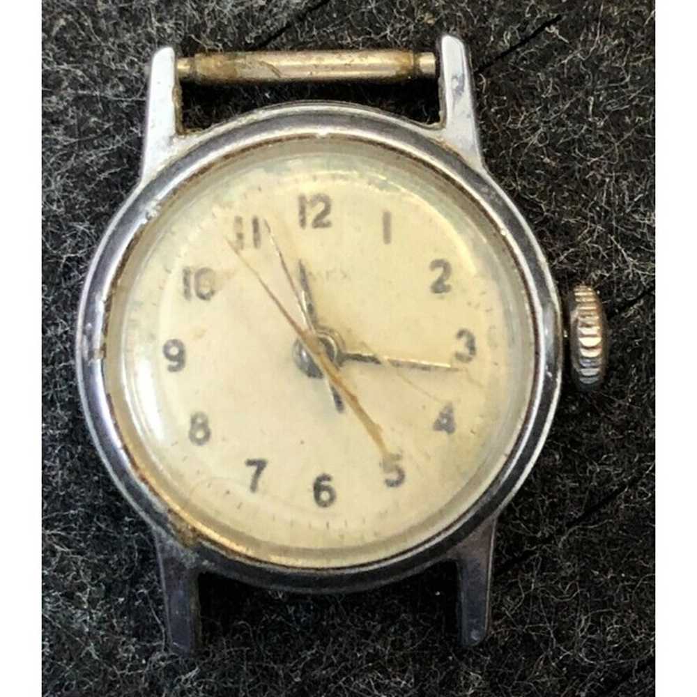 Vintage Timex Analog Watch Silver Tone - Not Test… - image 1