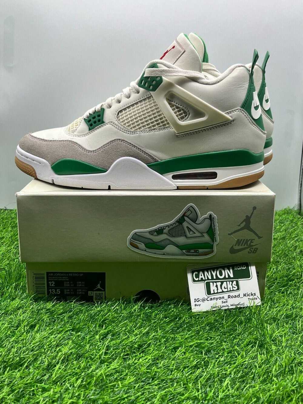 Nike Jordan 4 Retro SB Pine Green Size 12 - image 3