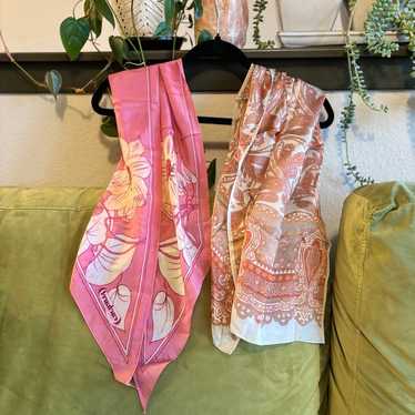 Vintage Long Scarves (set of 2) - image 1