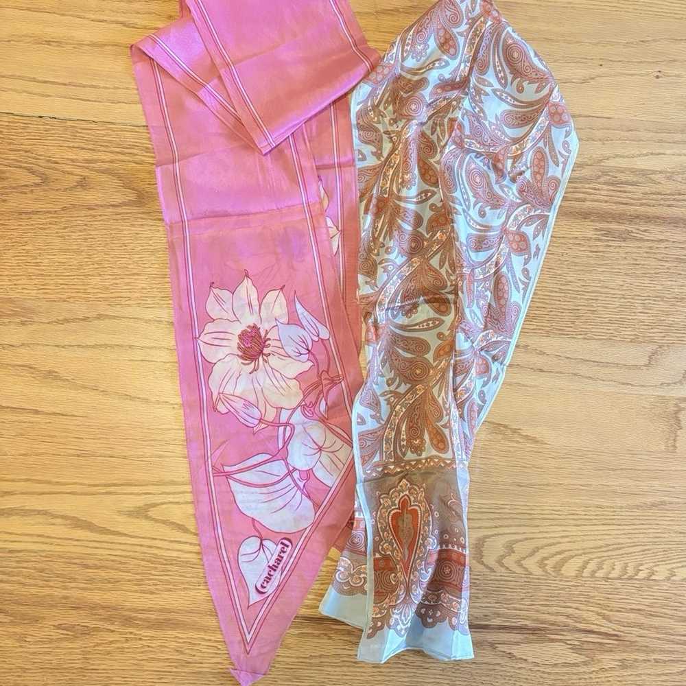 Vintage Long Scarves (set of 2) - image 4