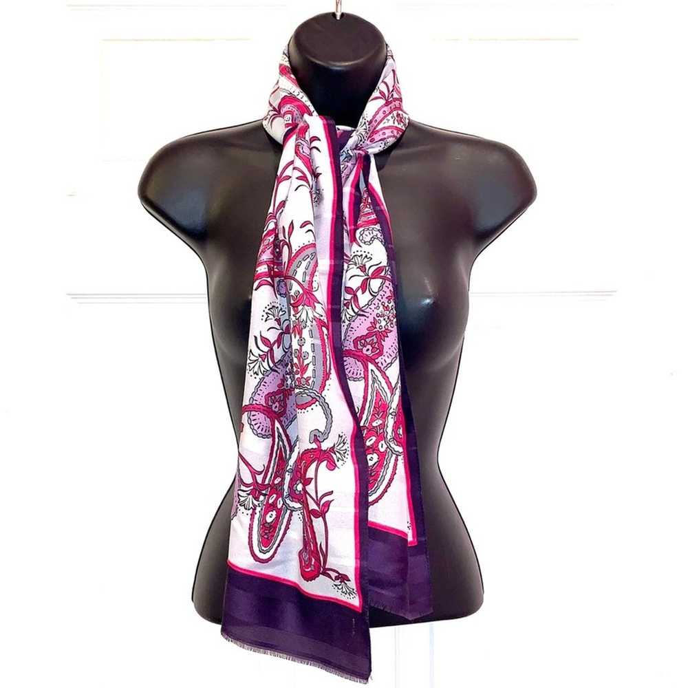 Italian Made Paisley Vintage Scarf - image 1