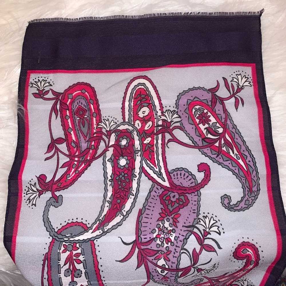 Italian Made Paisley Vintage Scarf - image 2