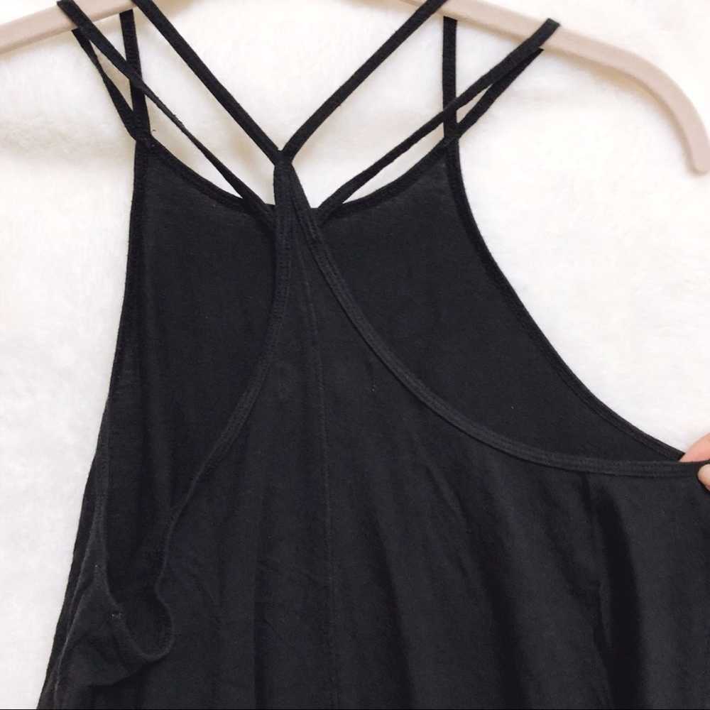 Hollister Hollister Black Strappy Racerback Tank … - image 3