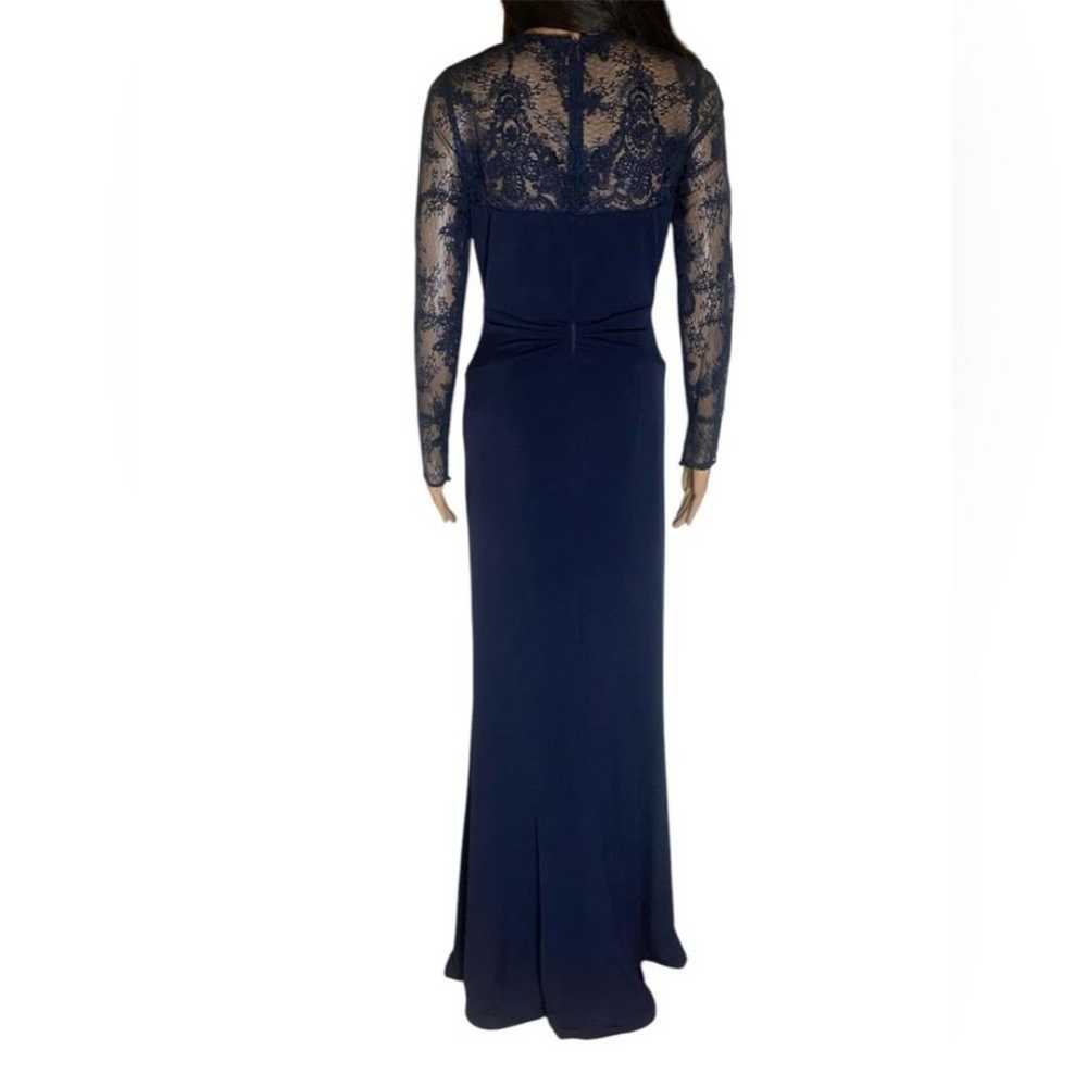 David Meister Gown with Lace Sleeves - image 3