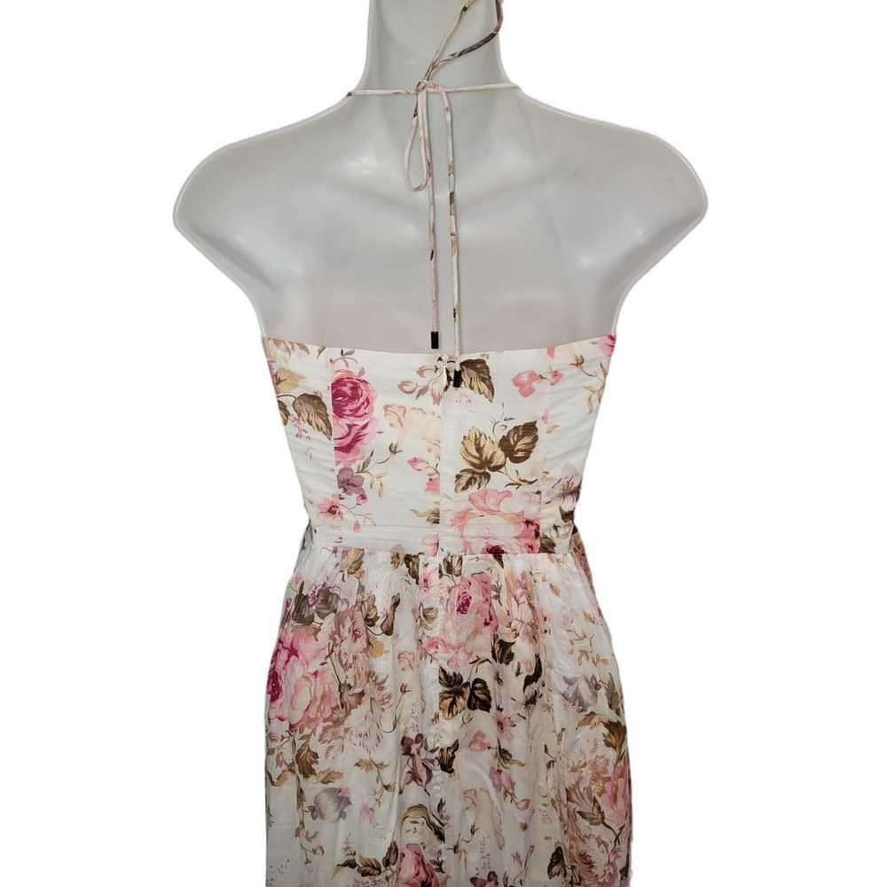 Zimmerman Fab Eden Dress Cream Floral size 0 Stra… - image 7