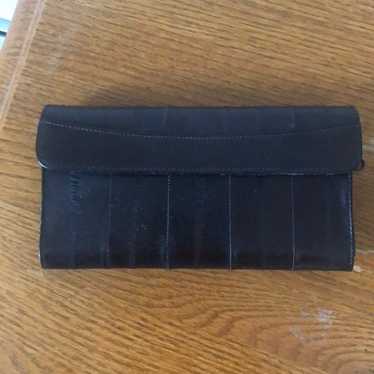 Vintage Eel Skin Wallet - image 1