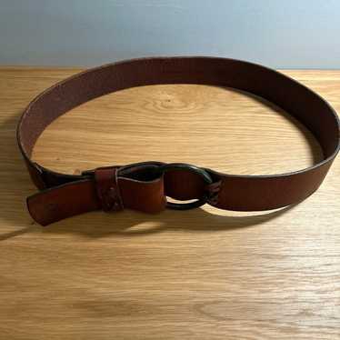 Vintage Abercrombie & Fitch Leather Belt - image 1