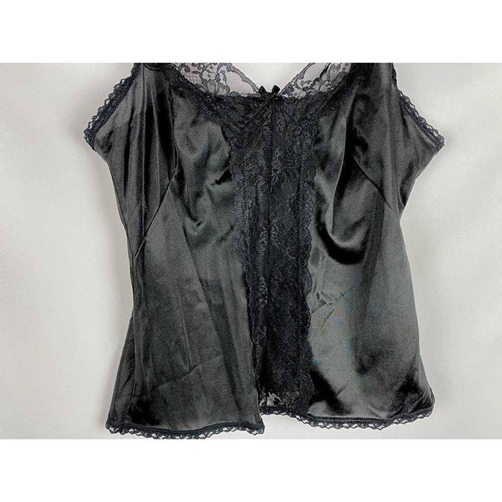 Vintage Ashley Taylor Camisole Women’s S Black Ny… - image 4