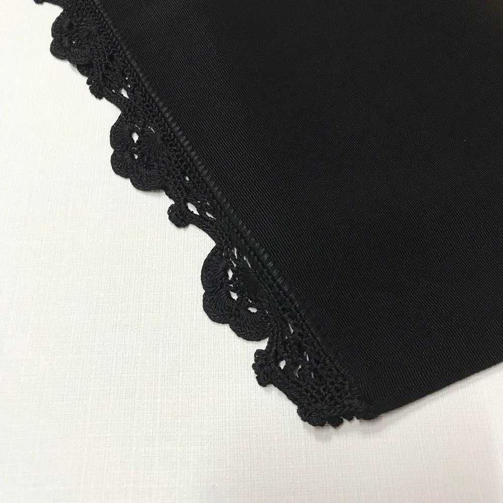 Black | Kimono shawl, lace shawl, shoulder wrap, … - image 2