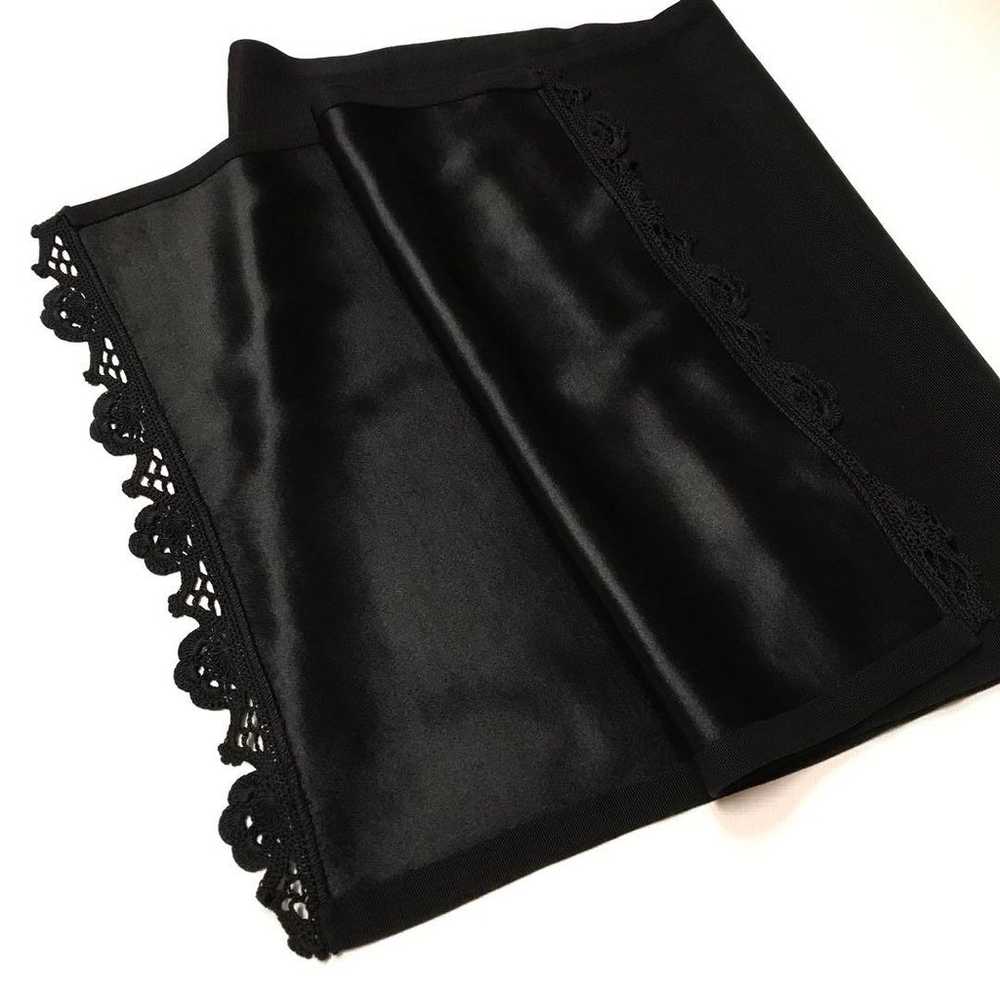 Black | Kimono shawl, lace shawl, shoulder wrap, … - image 3