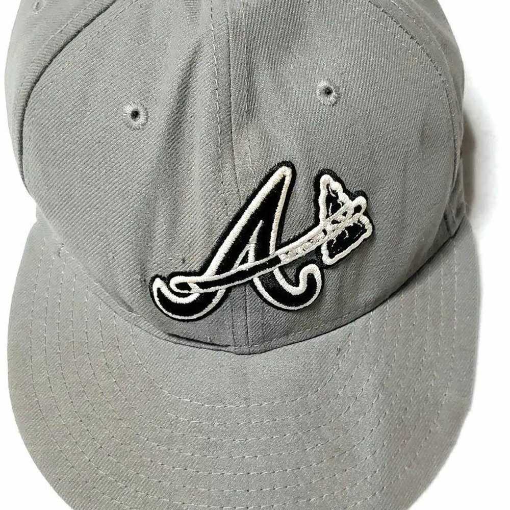 New Era 59Fifty Atlanta Braves vintage cap 55.8cm… - image 1