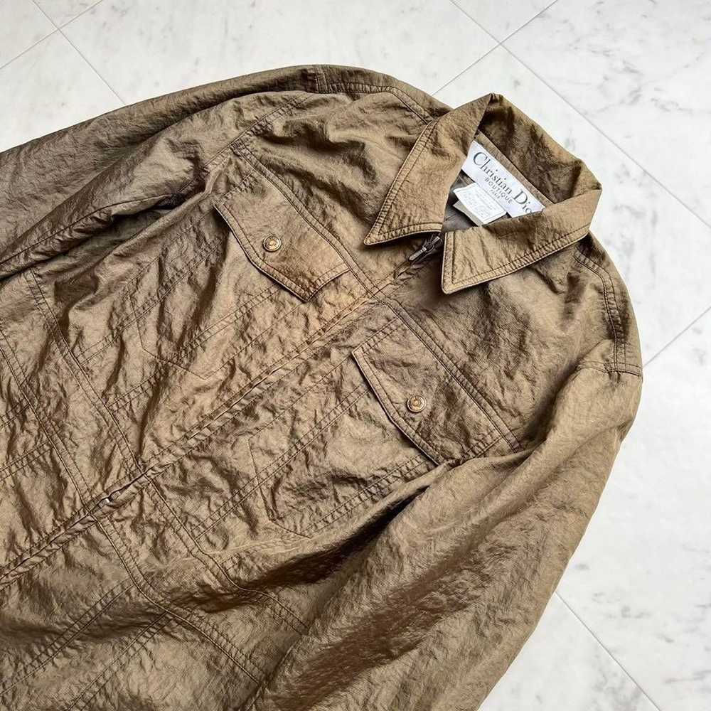 Rare item✨️ Christian Dior Galliano era zip-up sh… - image 2