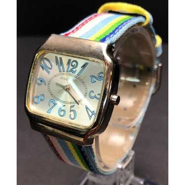 Vintage Nine West Rainbow Analog Watch - Untested… - image 1