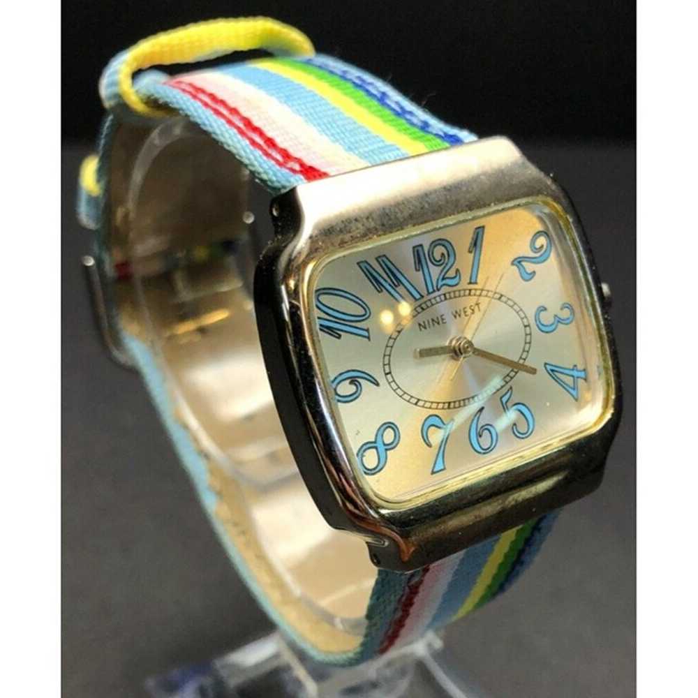 Vintage Nine West Rainbow Analog Watch - Untested… - image 2