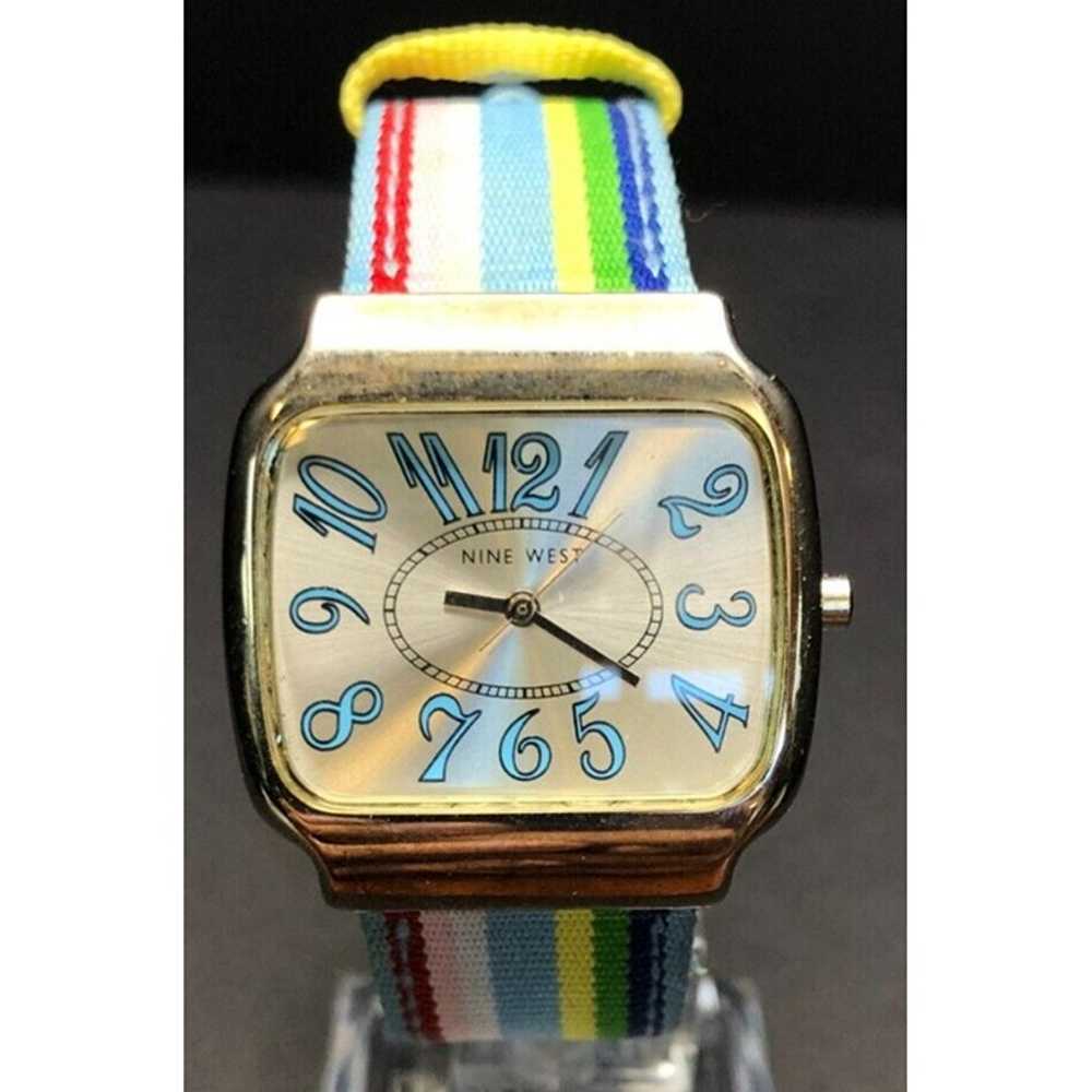 Vintage Nine West Rainbow Analog Watch - Untested… - image 3