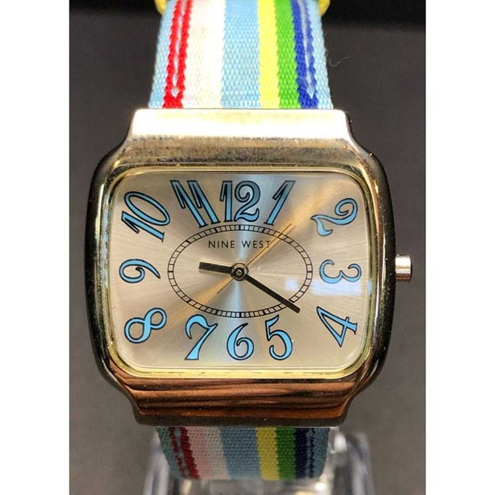 Vintage Nine West Rainbow Analog Watch - Untested… - image 4