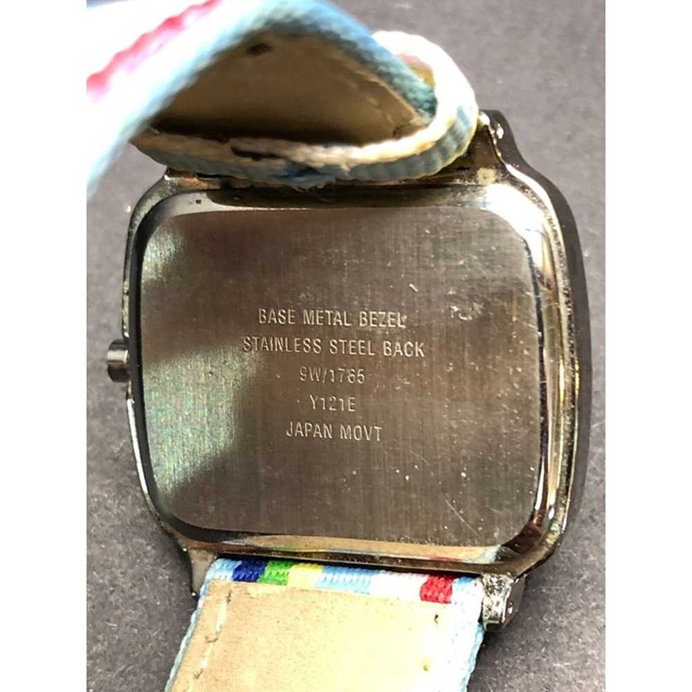 Vintage Nine West Rainbow Analog Watch - Untested… - image 8