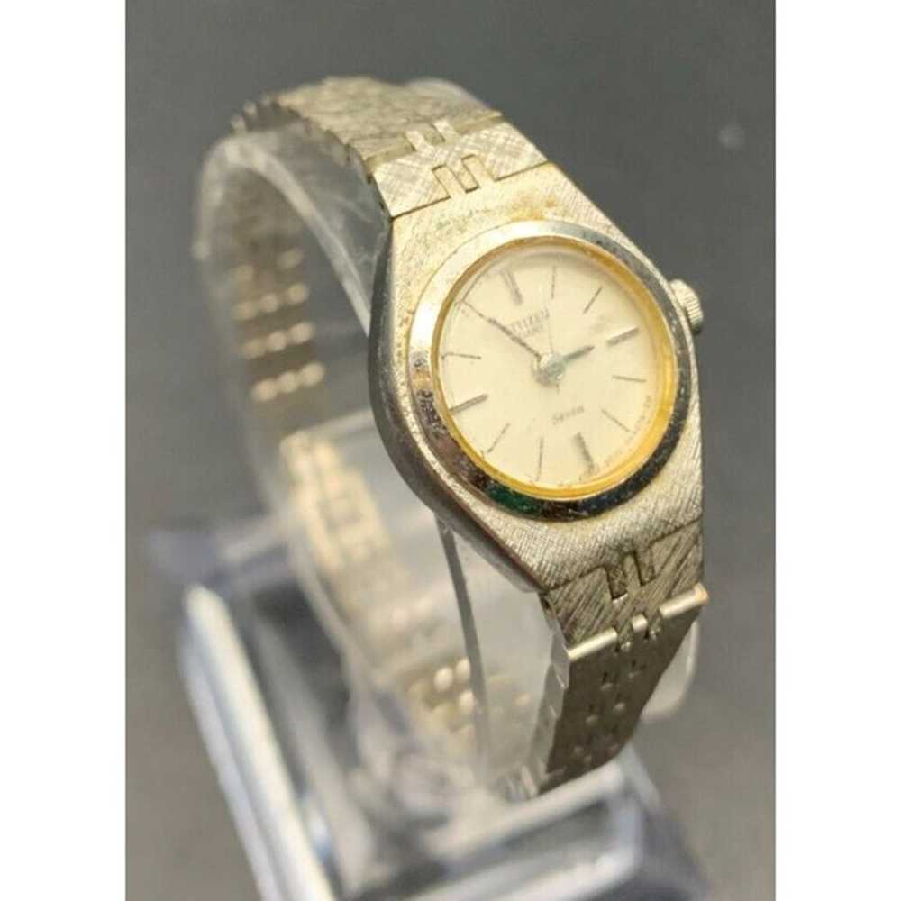 Vintage Citizen Analog Watch Silver Tone - Untest… - image 2