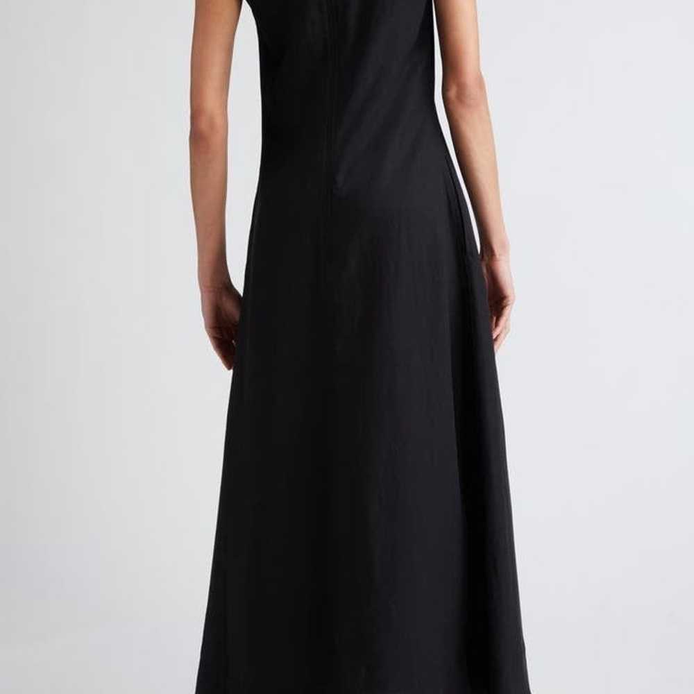 NEW ToTEME Fluid V-Neck A-Line Maxi Dress - image 3