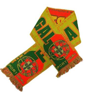 Vintage soccer scarf Portugal National Team FORÇA… - image 1