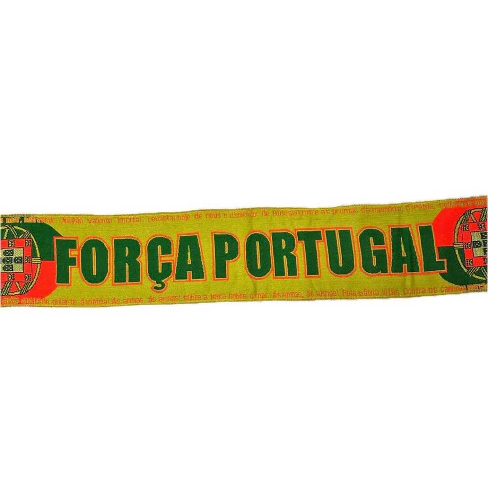 Vintage soccer scarf Portugal National Team FORÇA… - image 3