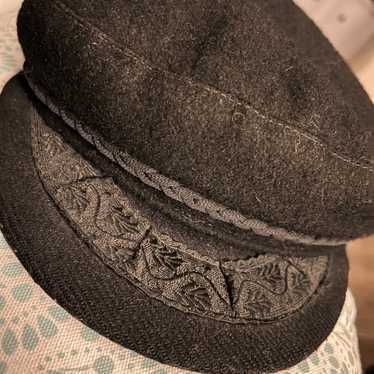 Vintage woolen Captain/Sailor hat - image 1