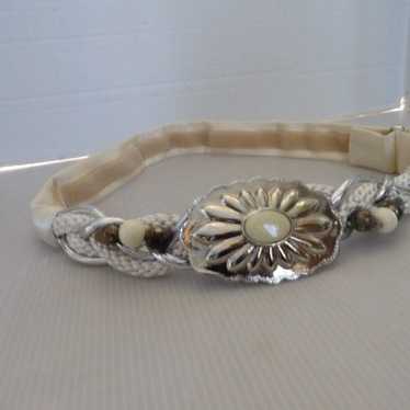 Vintage Carolyn Tanner Designs Ladies Braided Bel… - image 1