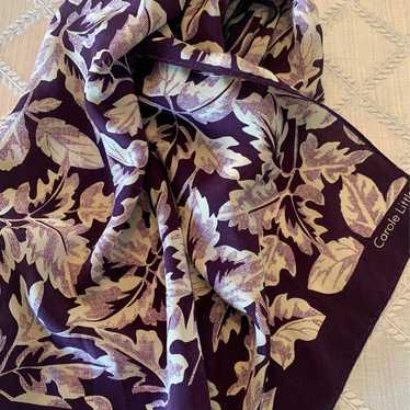 Carole Little Silk Scarf made in Japan - image 1