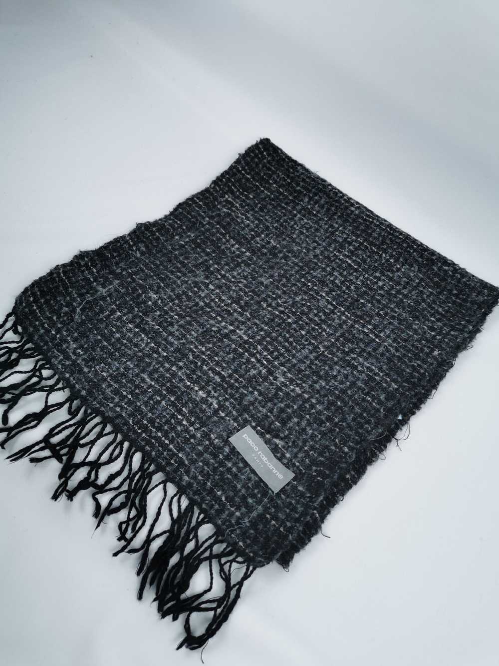 Paco Rabanne × Vintage Paco rabanne scarf muffler - image 3