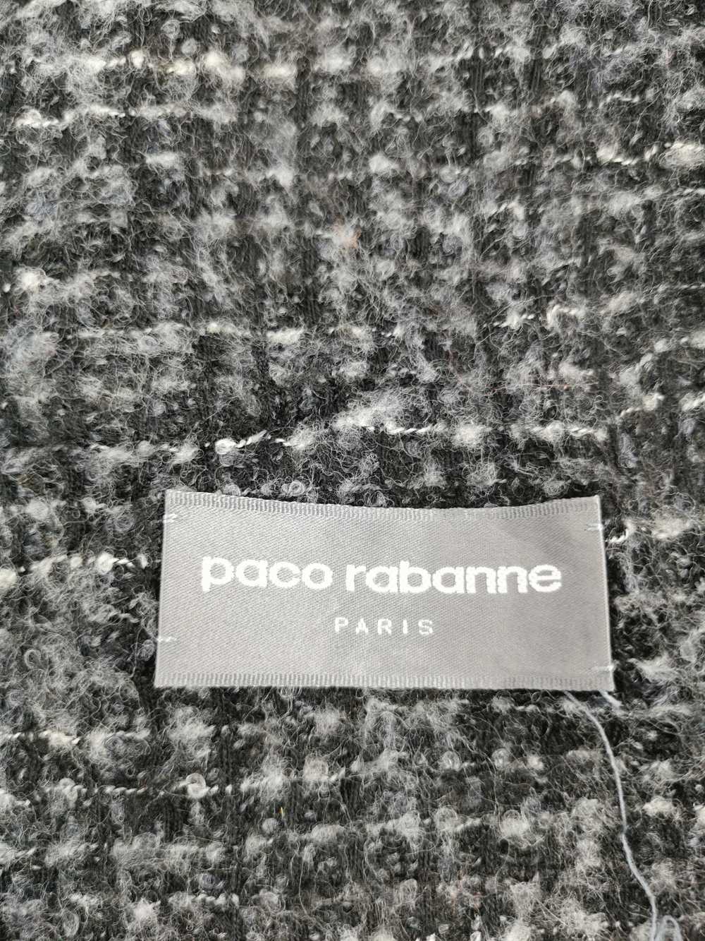 Paco Rabanne × Vintage Paco rabanne scarf muffler - image 4