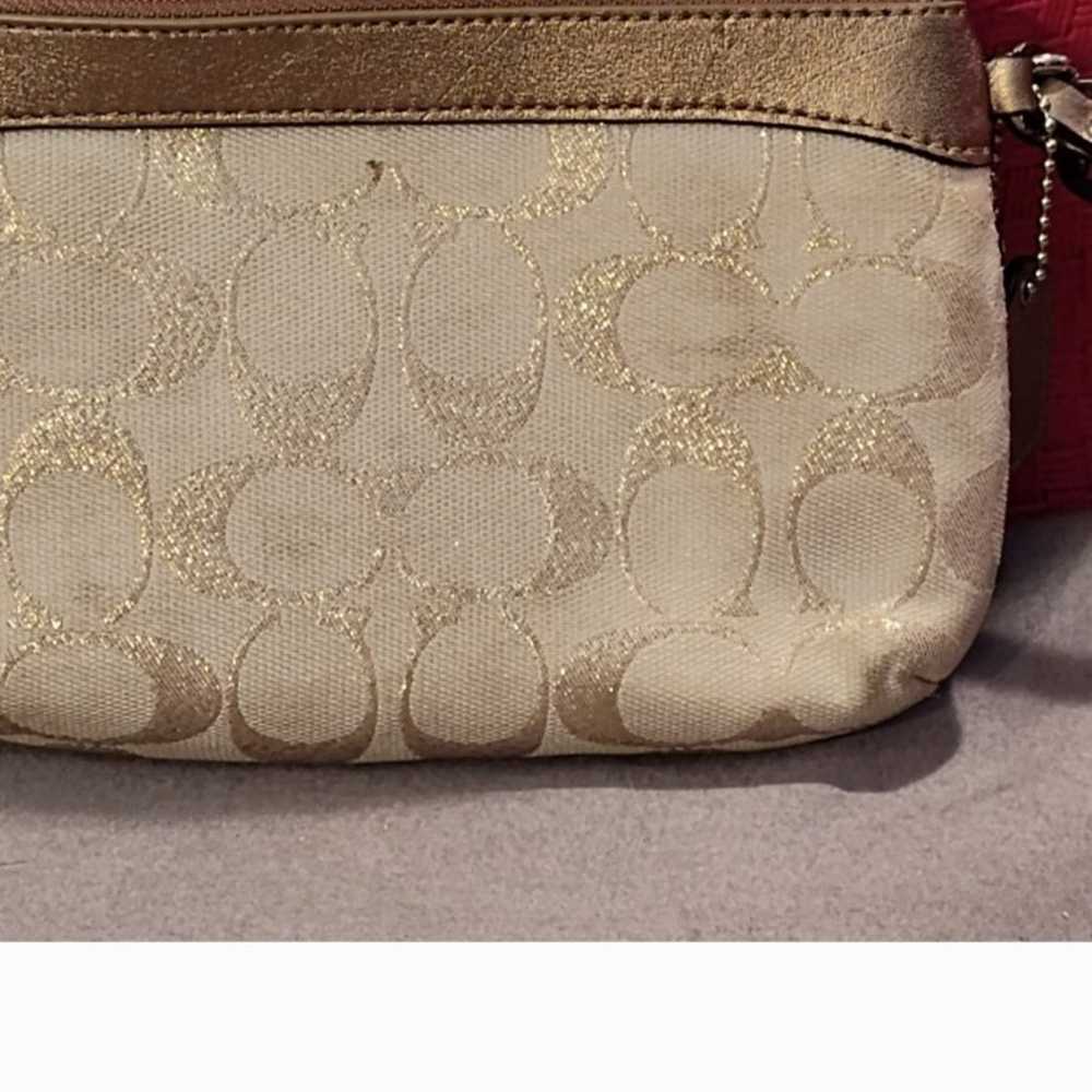 Vintage Coach Wristlet - image 5