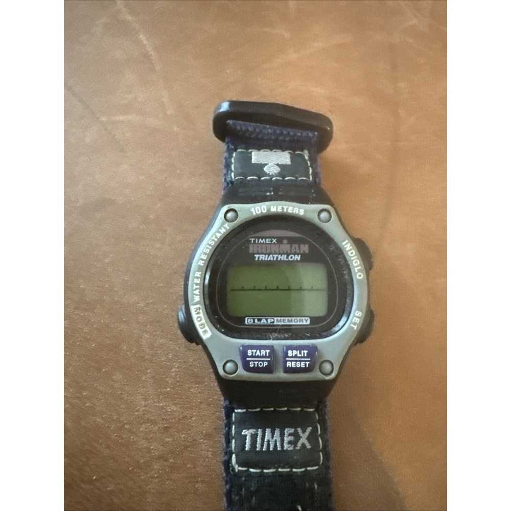 Vintage Timex Digital Quartz Watch Ironman 100m A… - image 2