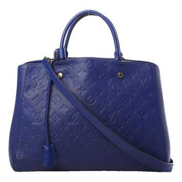 Louis Vuitton Montaigne leather handbag - image 1