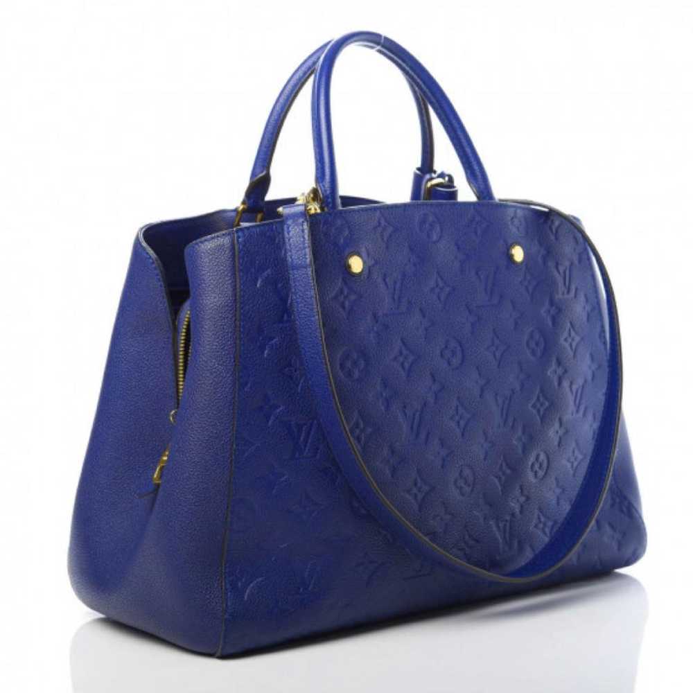 Louis Vuitton Montaigne leather handbag - image 6