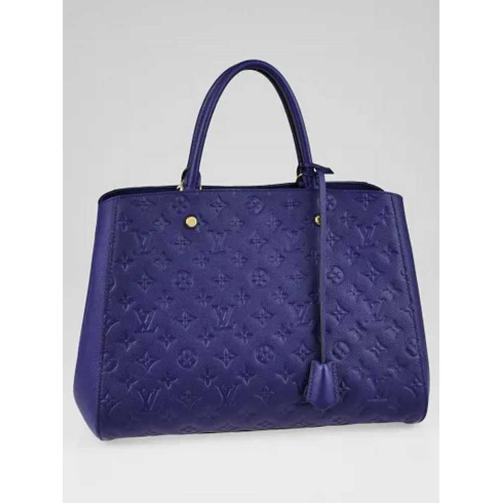 Louis Vuitton Montaigne leather handbag - image 7