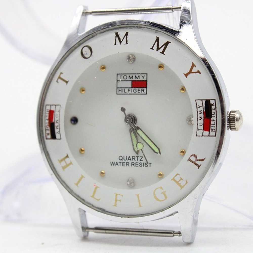 Vintage Tommy Hilfiger Watch Womens Silver Tone S… - image 2