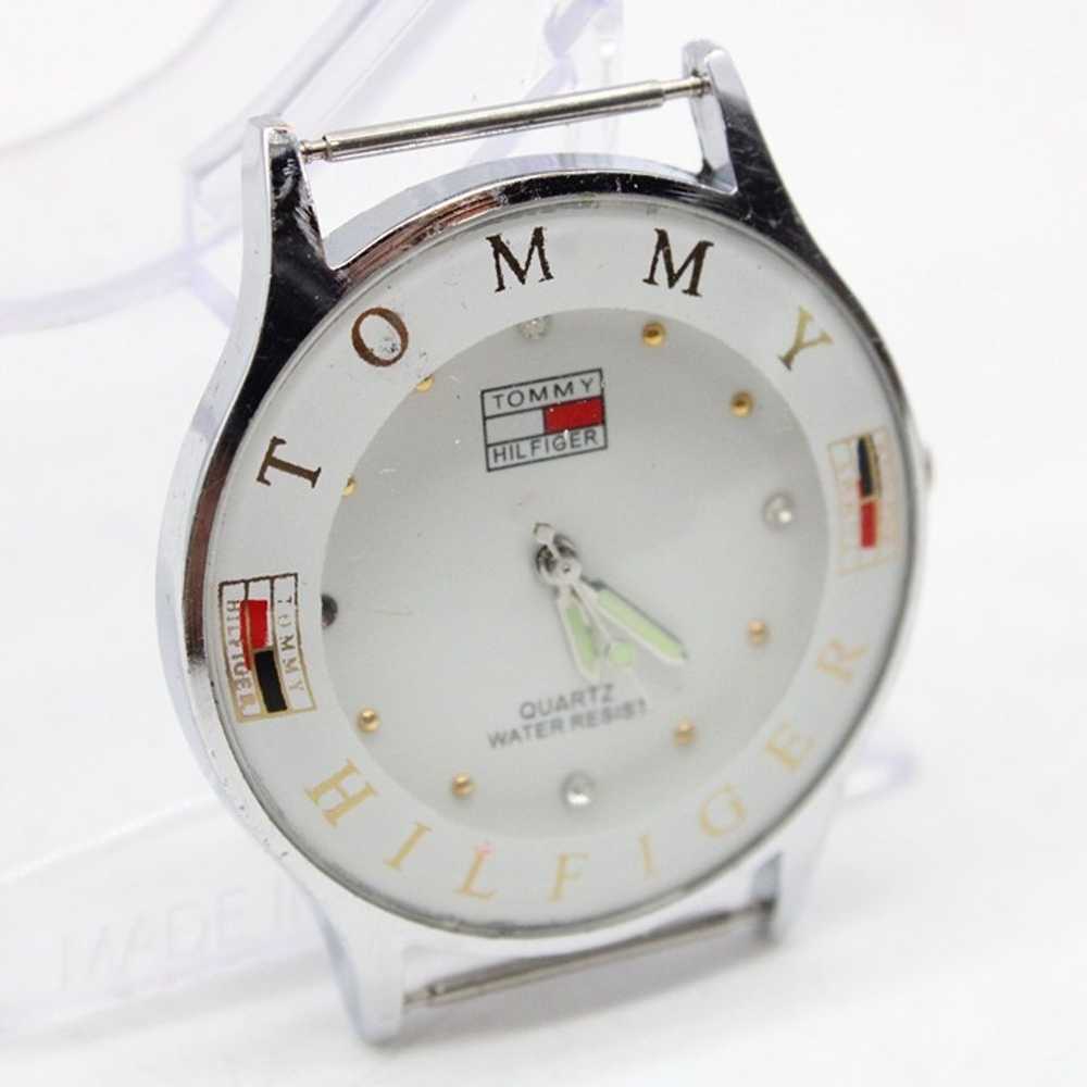 Vintage Tommy Hilfiger Watch Womens Silver Tone S… - image 3