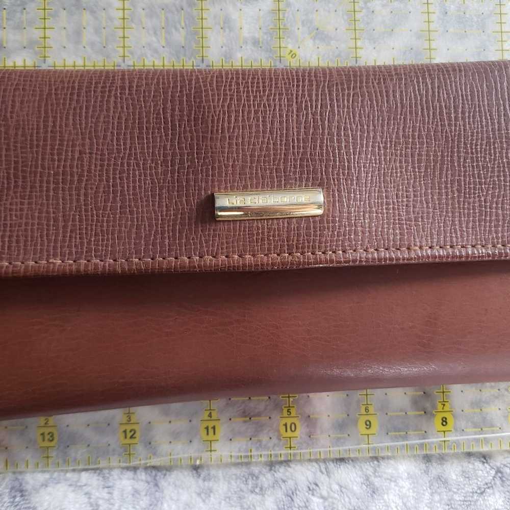 Liz claiborne vintage checkbook wallet - image 1