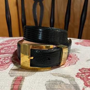 Belt Beautiful green and gold vintage Carlisle