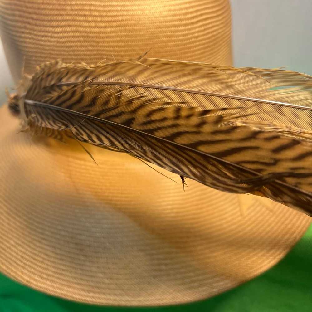 Vintage Adolfo Pheasant Feather Hat - image 9