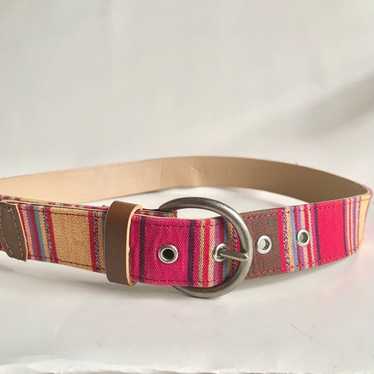 Vintage Guatemalan Mayan Cotton Belt Womens Size … - image 1