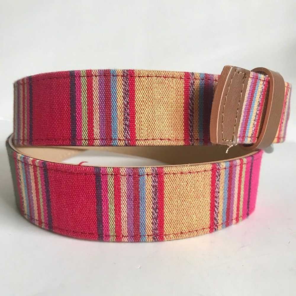 Vintage Guatemalan Mayan Cotton Belt Womens Size … - image 3