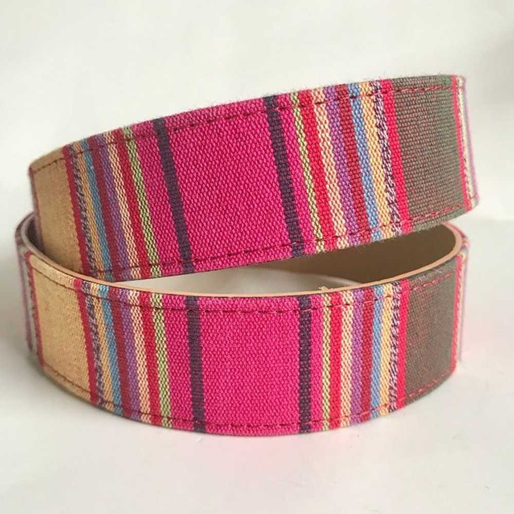 Vintage Guatemalan Mayan Cotton Belt Womens Size … - image 4