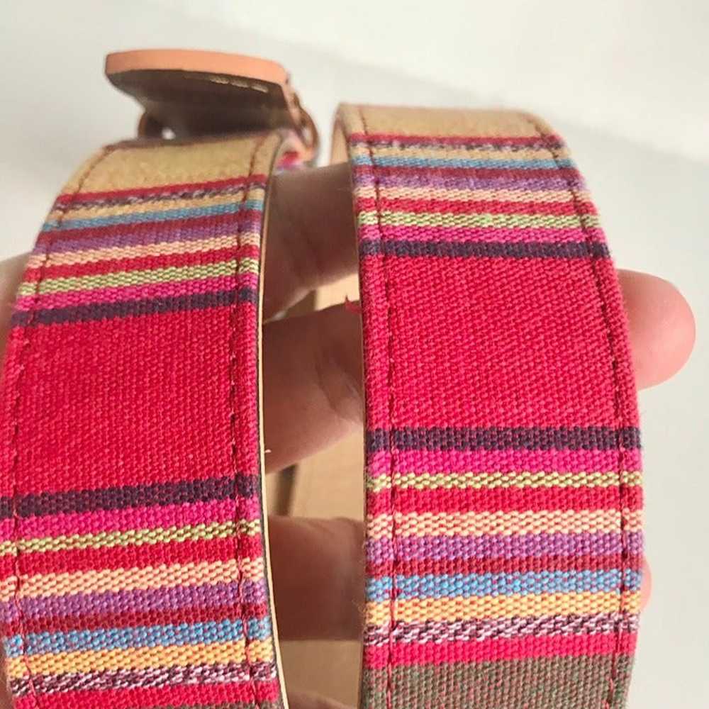 Vintage Guatemalan Mayan Cotton Belt Womens Size … - image 8