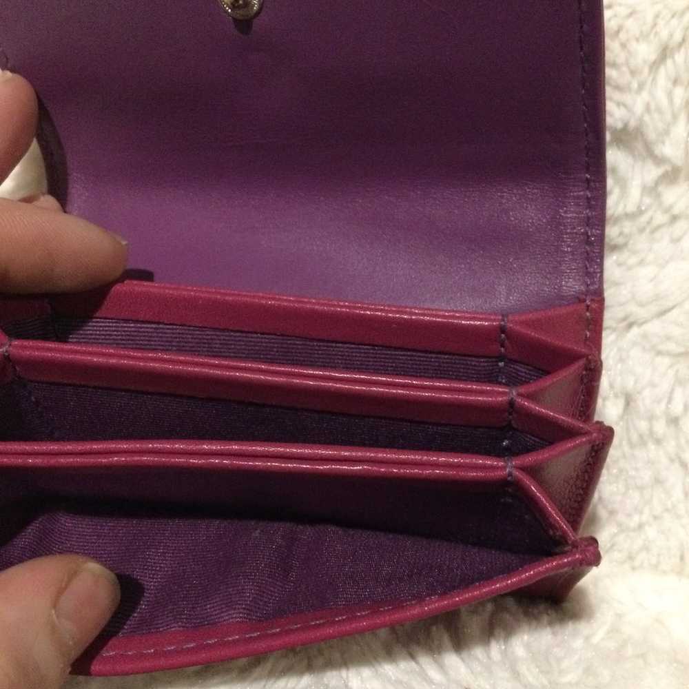 Vintage Pink Leather COACH WALLET - image 5