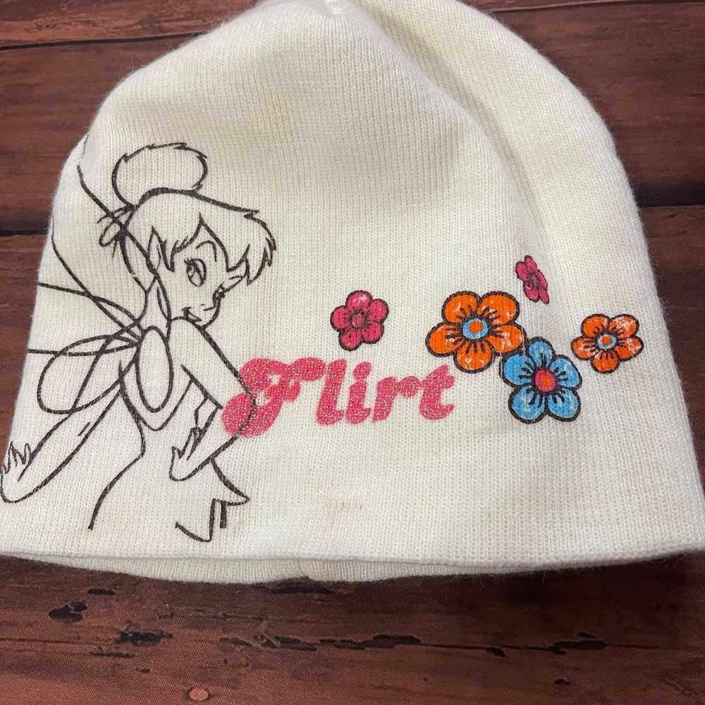 vintage y2k Disney beanie Tinkerbell FLIRT - image 6