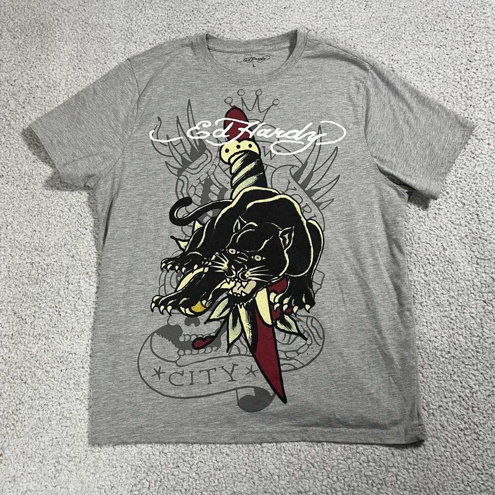 Ed Hardy × Streetwear Ed Hardy Shirt Mens Large - image 1