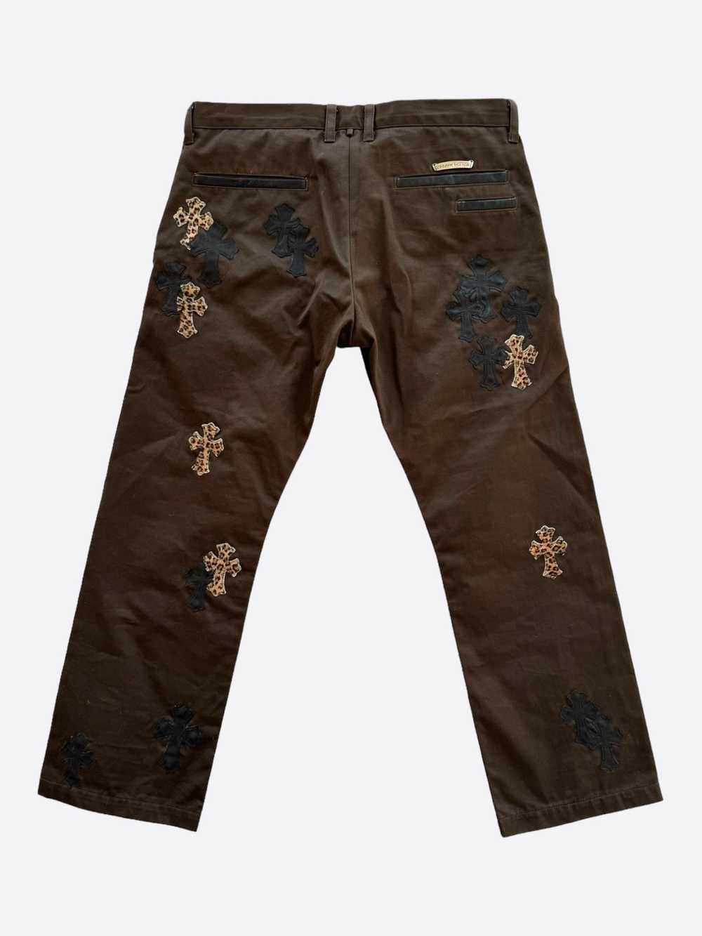 Chrome Hearts Chrome Hearts Brown Cheetah Cross P… - image 2