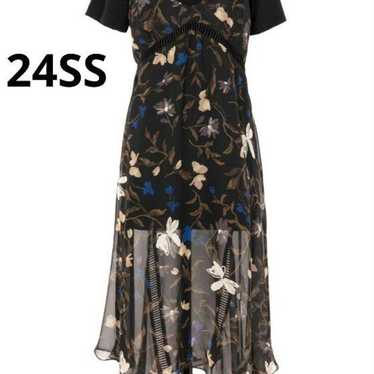 sacai Floral Print Cotton JDress 79,200 yen - image 1