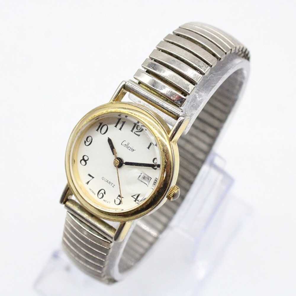 Vintage Collezio Watch Womens Gold Tone Steel Eas… - image 3